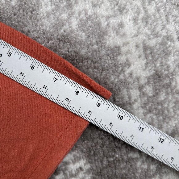 Edwin T Shirt Large Mens Orange Boxy Tee Short Sleeve Tokyo Casual Crew Neck - Picture 4 of 7